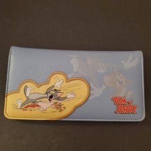 Tom and Jerry checkbook cover
